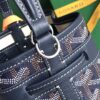 GOYARD Goyardine Petit Flot Mini Bucket Bag Blue navy