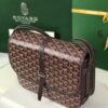 Goyard Belvedere II Messenger Bag Coated Canvas MM brown