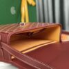 Goyard Belvedere II Messenger Bag Coated Canvas MM red