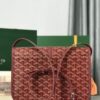 Goyard Belvedere II Messenger Bag Coated Canvas MM red