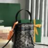 GOYARD Goyardine Petit Flot Bucket Bag PM Black 791368