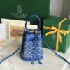 GOYARD Goyardine Petit Flot Bucket Bag PM Sky Morning