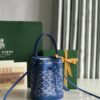 GOYARD Goyardine Petit Flot Bucket Bag PM Sky Morning