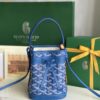 GOYARD Goyardine Petit Flot Bucket Bag PM Sky Morning