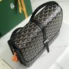 Goyard Belvedere II Messenger Bag Coated Canvas MM Black
