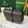 Goyard Belvedere II Messenger Bag Coated Canvas MM Black
