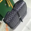 Goyard Belvedere MM Shoulder Bag Multiple colors Navy blue Leather Plastic ref.2158426