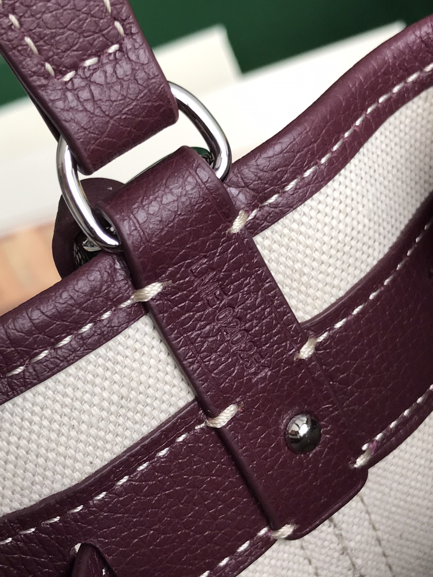 Goyard Petite Flot Bucket Bag BurgundyTan 139758379 |