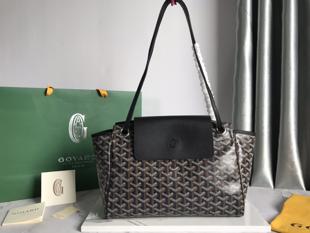 Goyard Goyardine Rouette PM Black – Coco Approved Studio