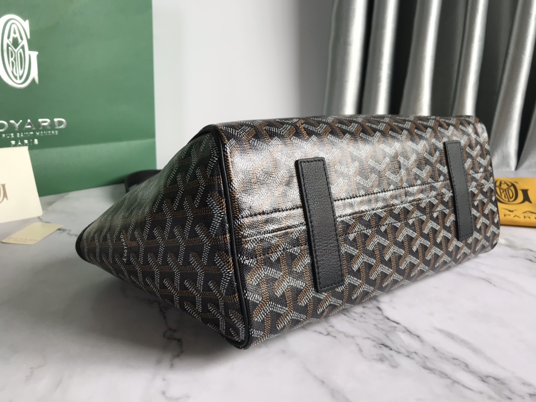 Goyard Goyardine Rouette PM Black – Coco Approved Studio