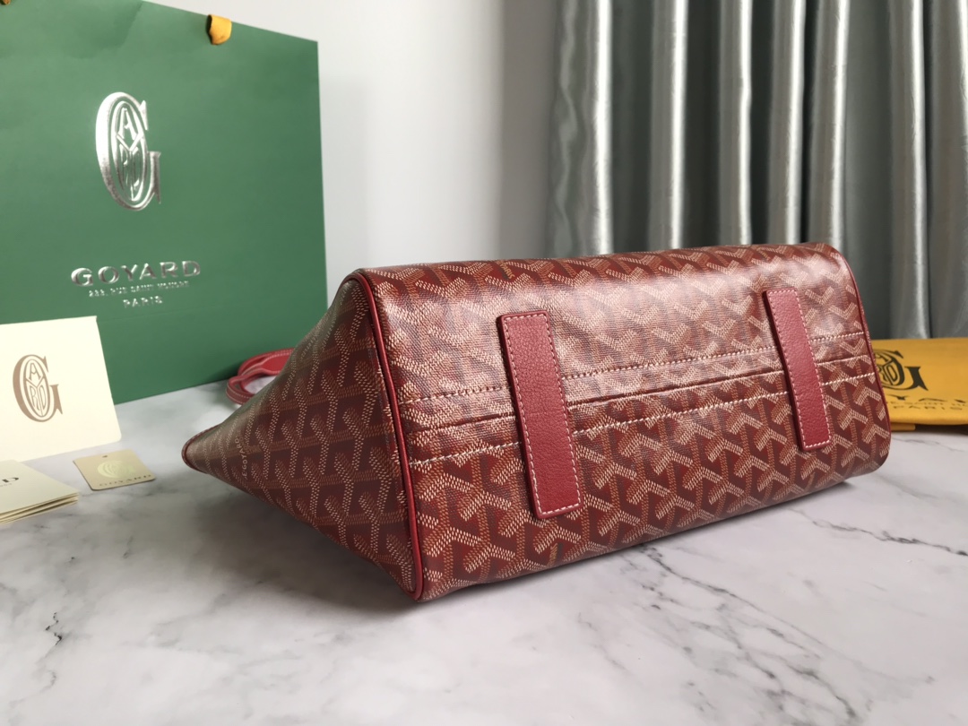 Goyard Goyardine Rouette Soft Bag - red  Shoulder Bags,