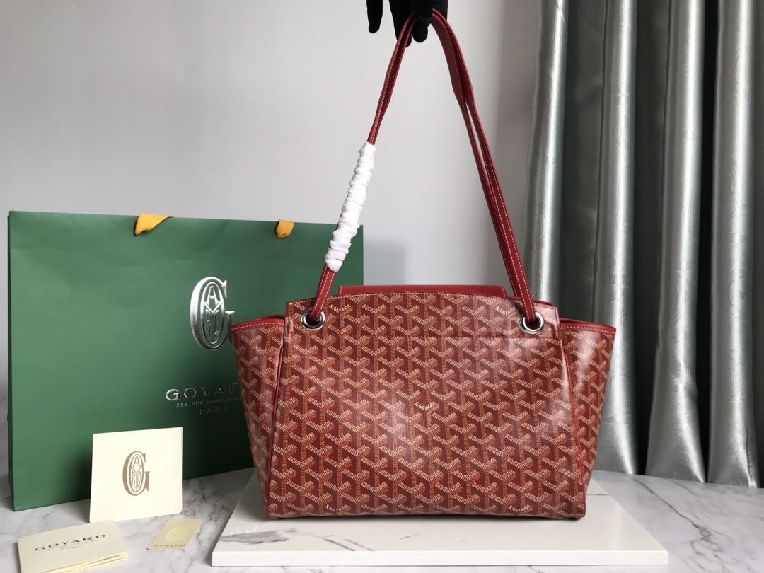 Goyard Goyardine Rouette Soft Bag - red  Shoulder Bags,