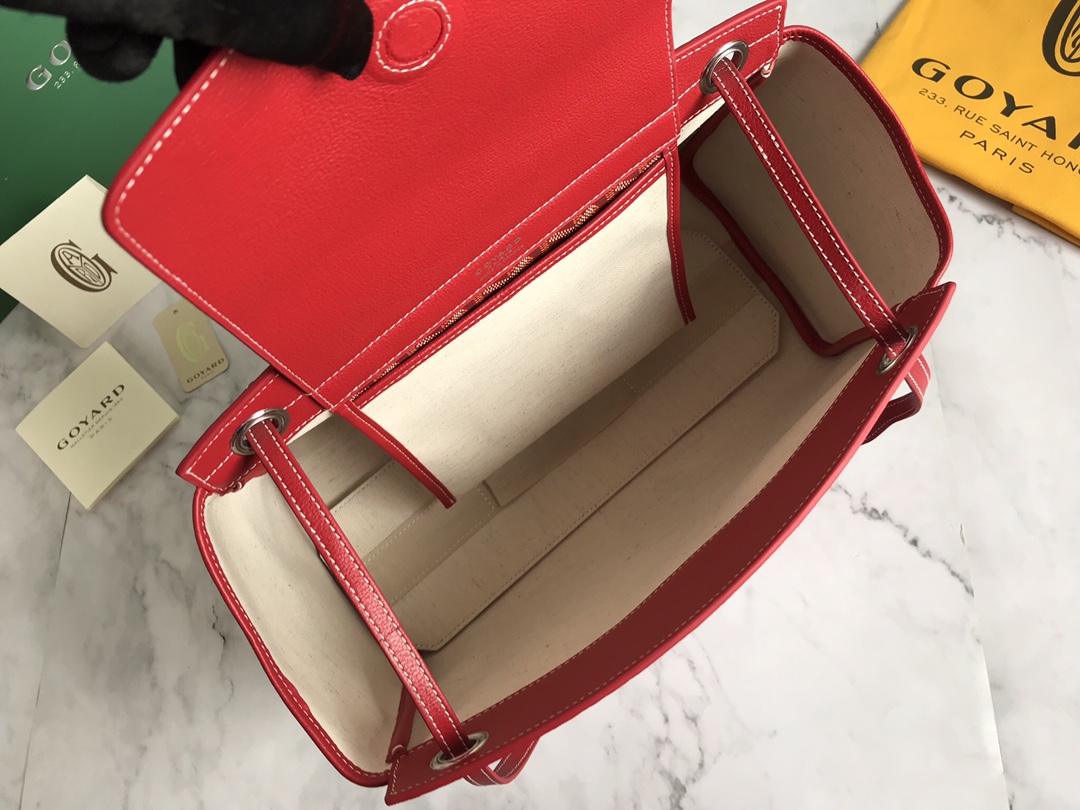Goyard Goyardine Rouette Soft Bag - red  Shoulder Bags,
