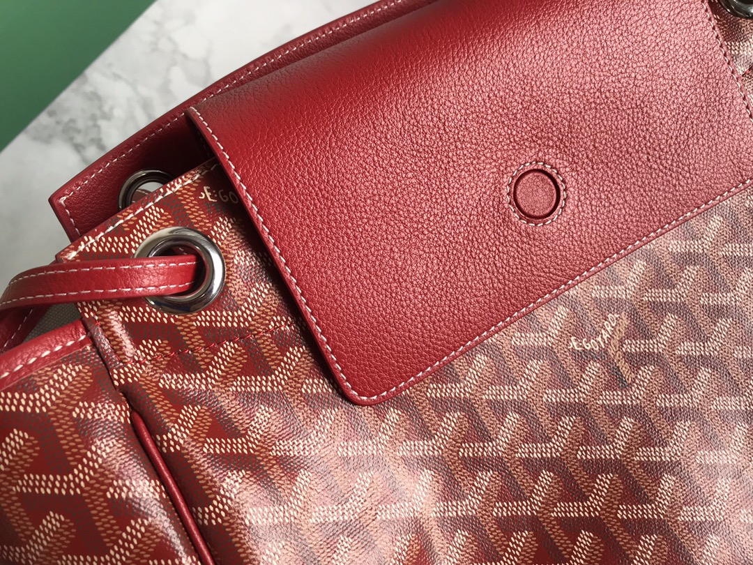 Goyard Goyardine Rouette Soft Bag - red  Shoulder Bags,