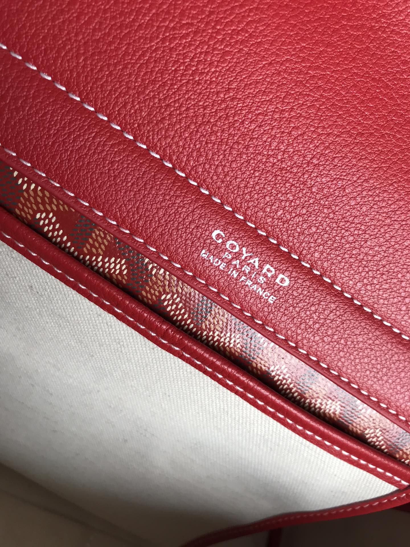 Goyard Goyardine Rouette Soft Bag - red  Shoulder Bags,