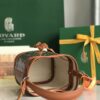 GOYARD Goyardine Petit Flot Mini Bucket Bag Black Gold