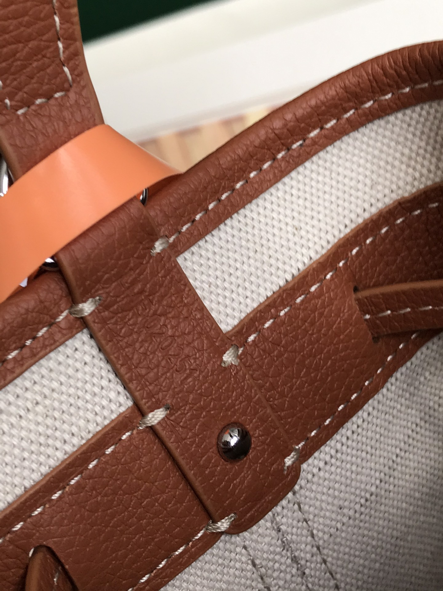 GOYARD Goyardine Petit Flot Mini Bucket Bag Black Gold