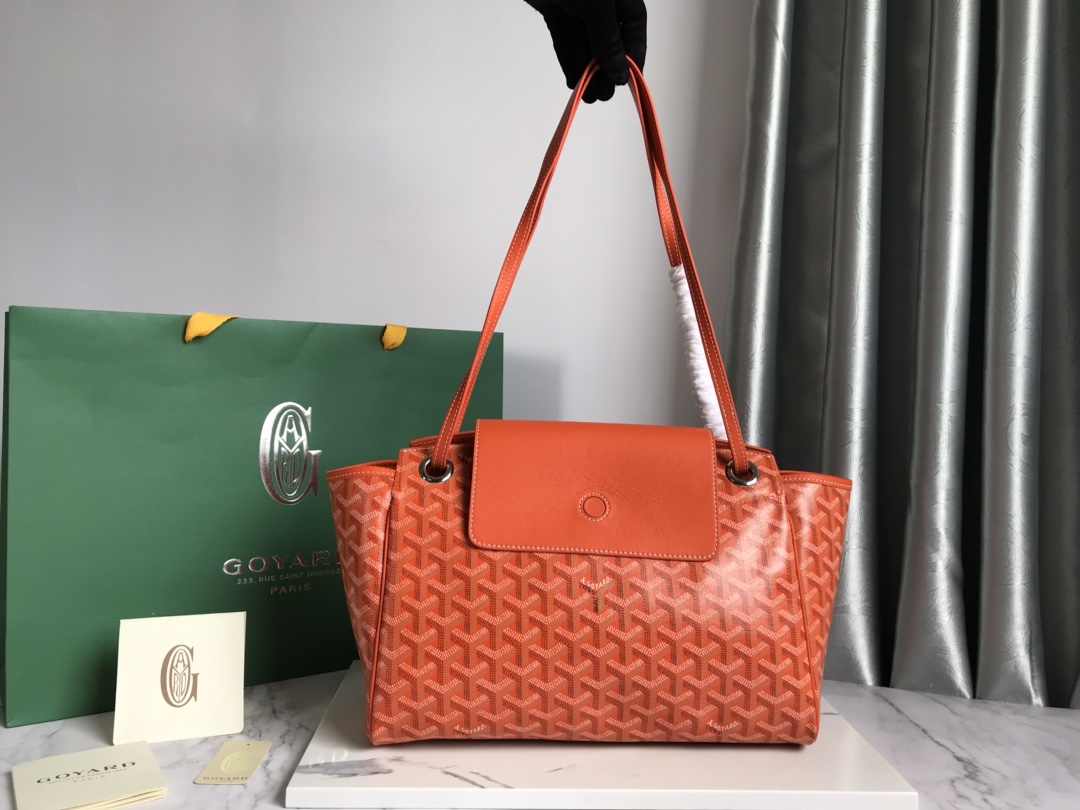 Goyard Goyardine Rouette Soft Bag – orange Shoulder Bags,