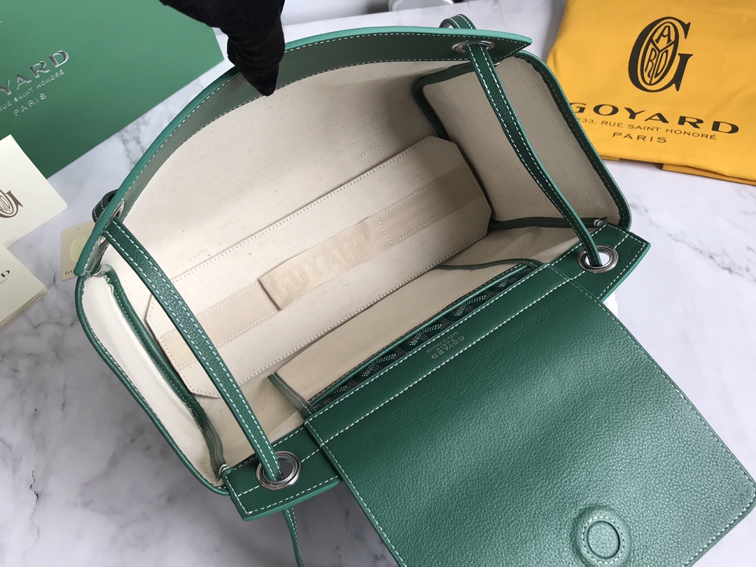 Goyard Goyardine Rouette Soft Bag - Green Shoulder Bags,