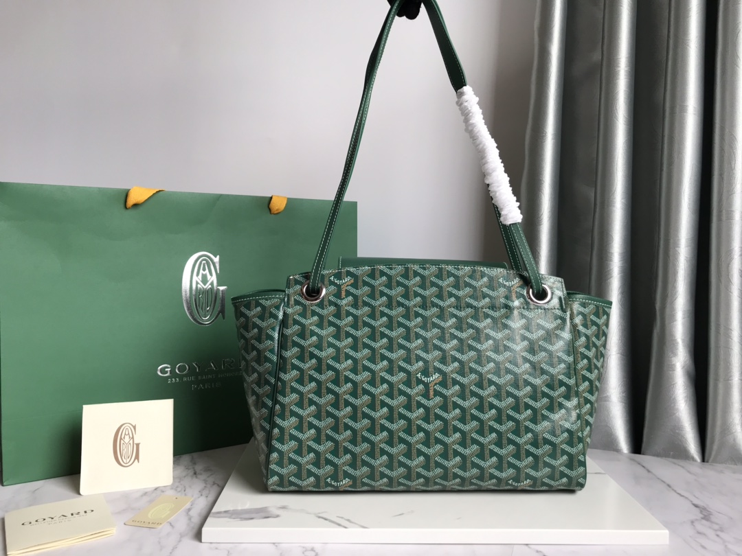 Goyard Goyardine Rouette Soft Bag - Green Shoulder Bags,