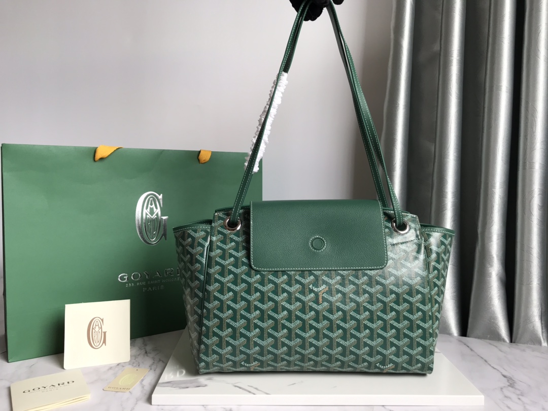 Goyard Goyardine Rouette Soft Bag – Green Shoulder Bags,