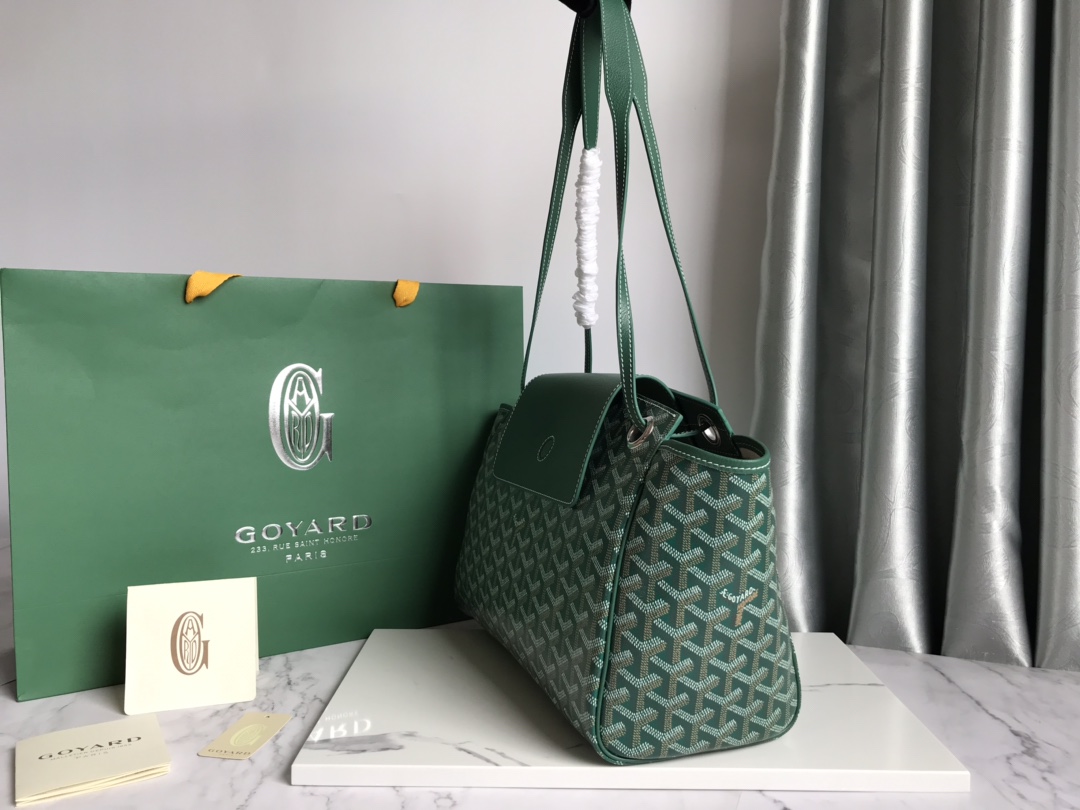 Goyard Goyardine Rouette Soft Bag - Green Shoulder Bags,