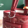 Goyard Petit Flot - Red Goyardine Palladium Hardware