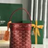 Goyard Petit Flot - Red Goyardine Palladium Hardware