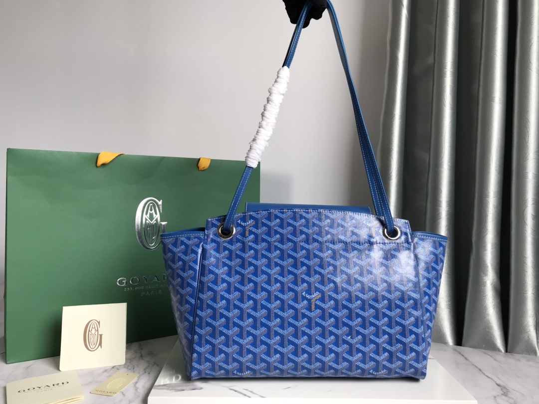 Goyard Goyardine Rouette Soft Bag - blueShoulder Bags,