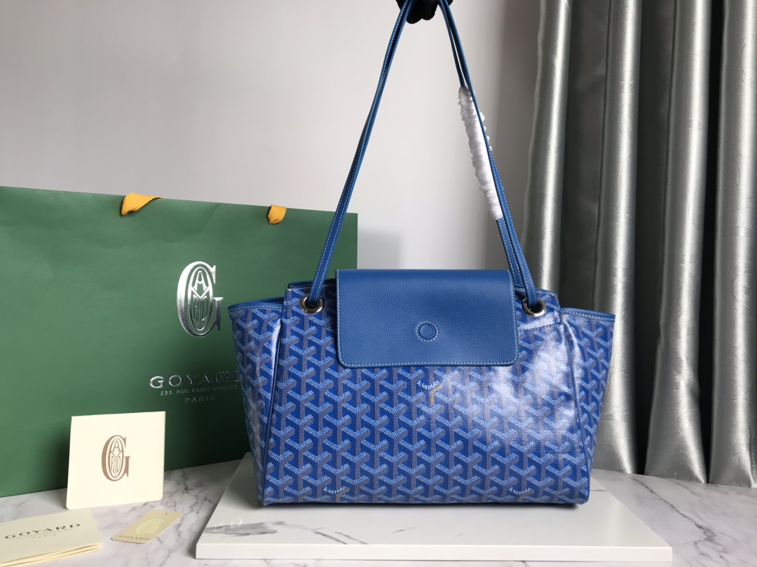 Goyard Goyardine Rouette Soft Bag – blueShoulder Bags,