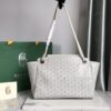 Goyard Goyardine Rouette Soft Bag - white Shoulder Bags,