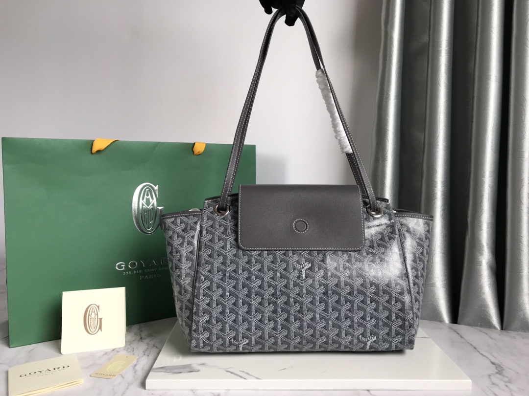Goyard Goyardine Rouette Soft Bag – Grey Shoulder Bags,