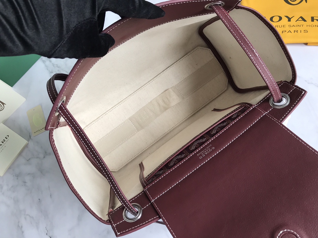 GOYARD Goyardine Rouette PM Burgundy 1269583 |