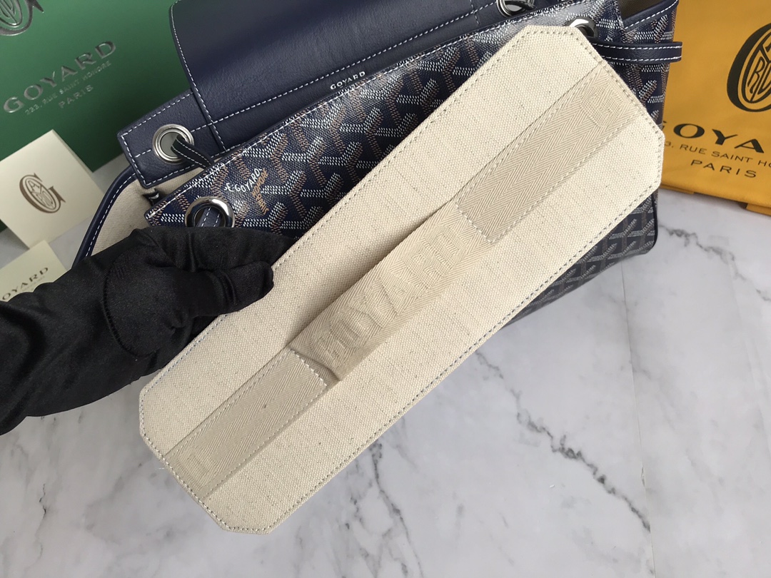 GOYARD Goyardine Rouette PM Blue Marine 1053779 |