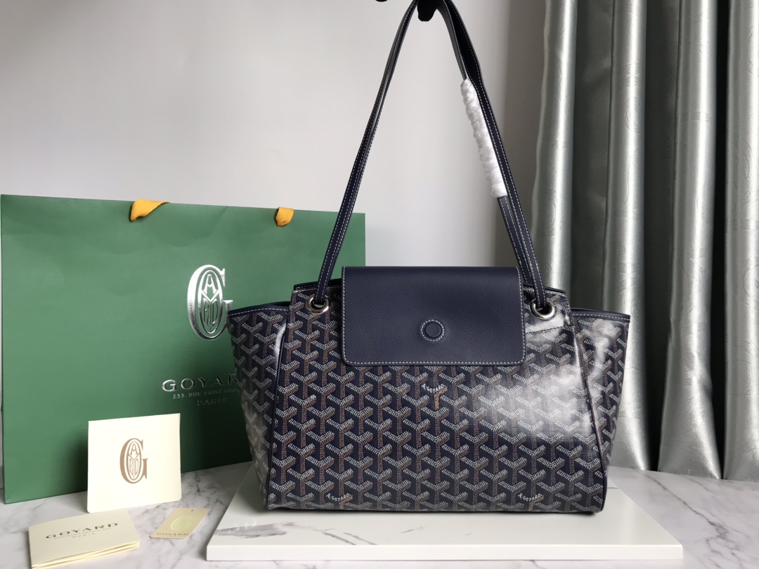 GOYARD Goyardine Rouette PM Blue Marine 1053779 |