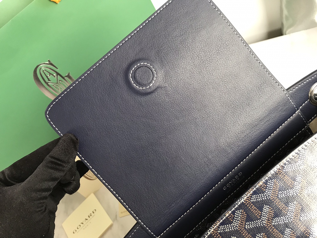 GOYARD Goyardine Rouette PM Blue Marine 1053779 |