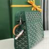 GOYARD Goyardine Jouvence Toiletry Pouch MM Green