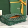 GOYARD Goyardine Jouvence Toiletry Pouch MM Green