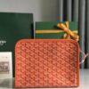GOYARD Goyardine Jouvence Toiletry Pouch orange