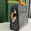 GOYARD Goyardine Jouvence Toiletry Pouch Grey 1260302