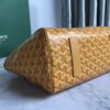 Goyard Mustard Goyardine Coated Canvas and Leather Rouette PM Bag yellow