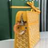 GOYARD Goyardine Jouvence Toiletry Pouch yellow