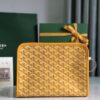 GOYARD Goyardine Jouvence Toiletry Pouch yellow