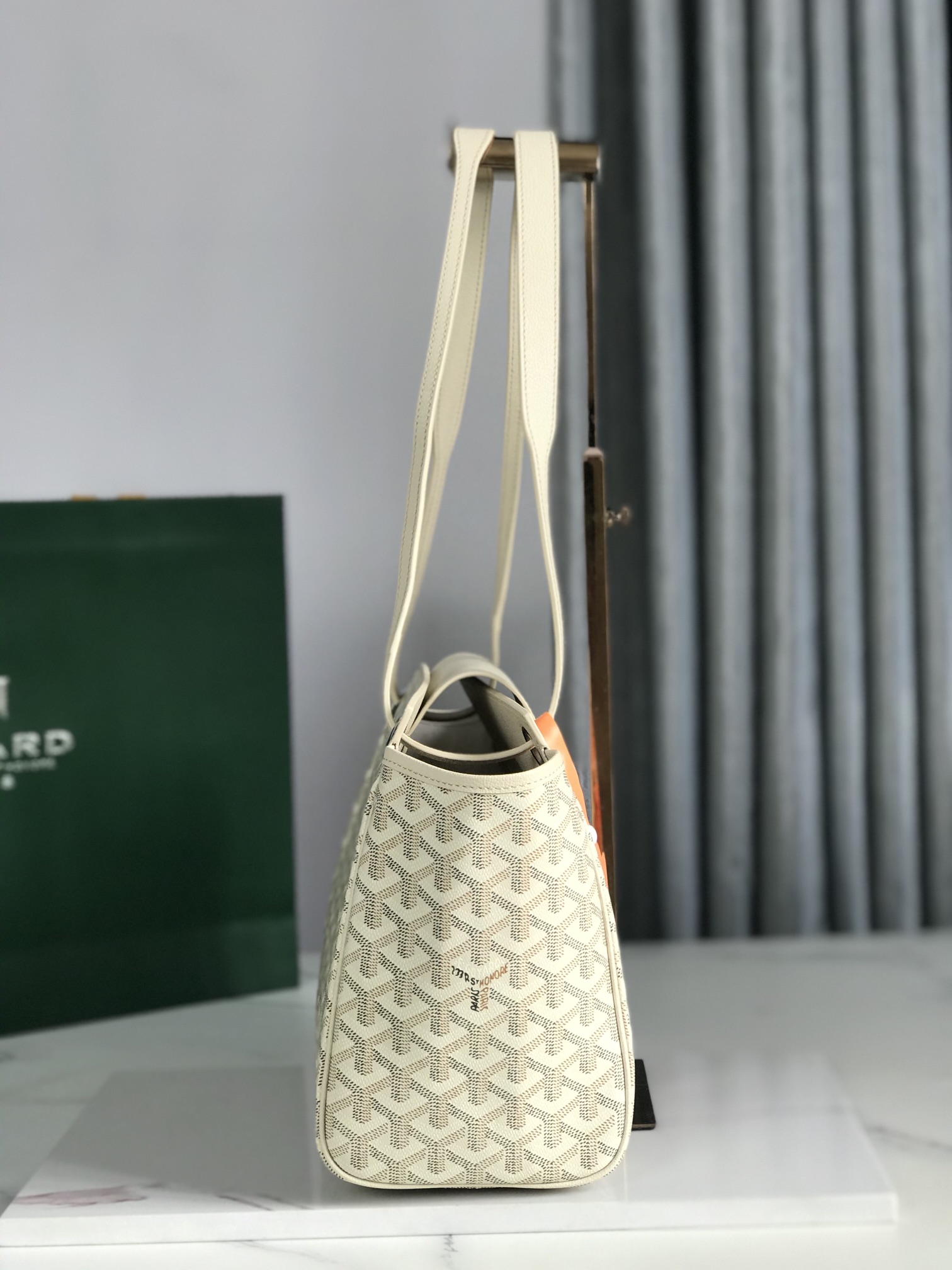 Goyard Rouette Souple Bag In Goyardine-Calfskin With