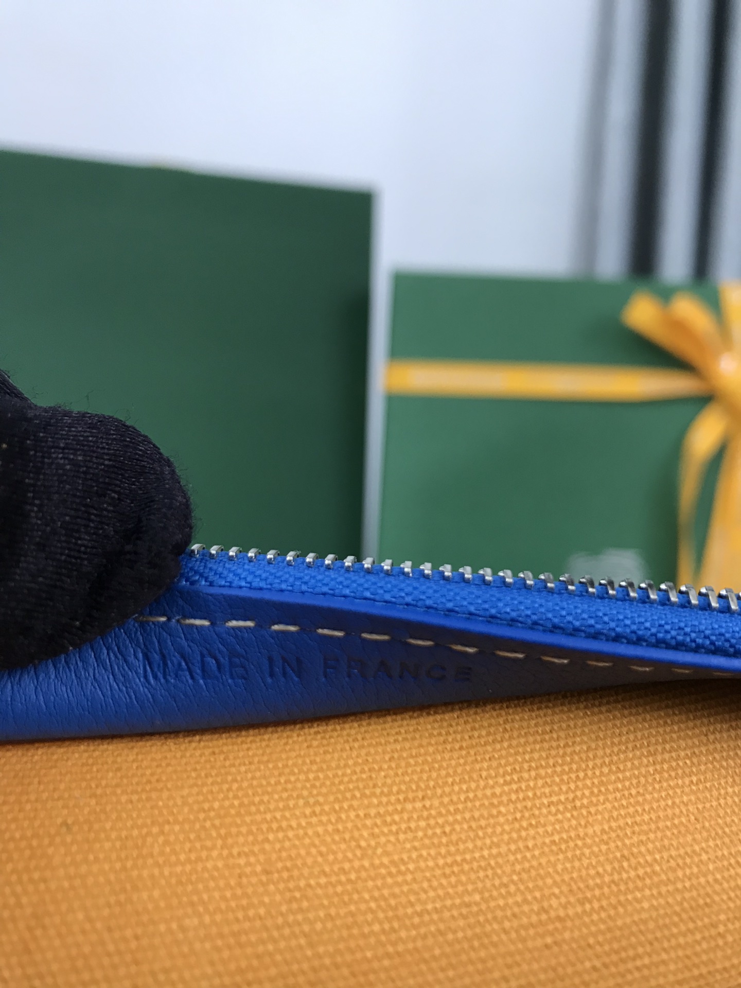 GOYARD Goyardine Jouvence Toiletry Pouch W blue