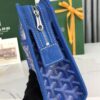 GOYARD Goyardine Jouvence Toiletry Pouch W blue