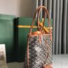 GOYARD Goyardine Reversible Mini Anjou Black 1660698