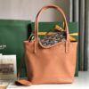 GOYARD Goyardine Reversible Mini Anjou Black 1660698