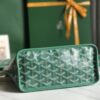 Goyard Goyardine Anjou Green Mini Bag Palladium ...