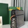 GOYARD Goyardine Jouvence Toiletry Pouch black brown1267989